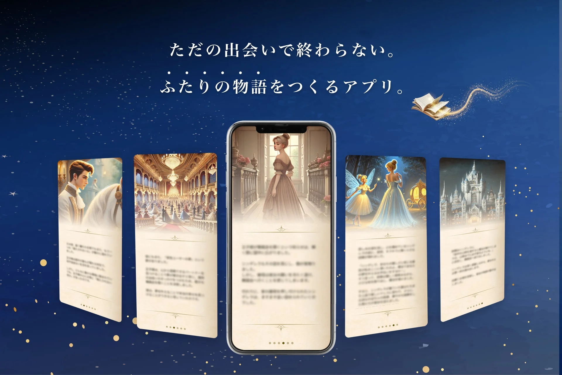 ただの出会いで終わらない。ふたりの物語をつくるアプリ。