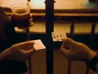 トランプゲームの様子
