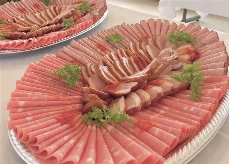 軽食の様子