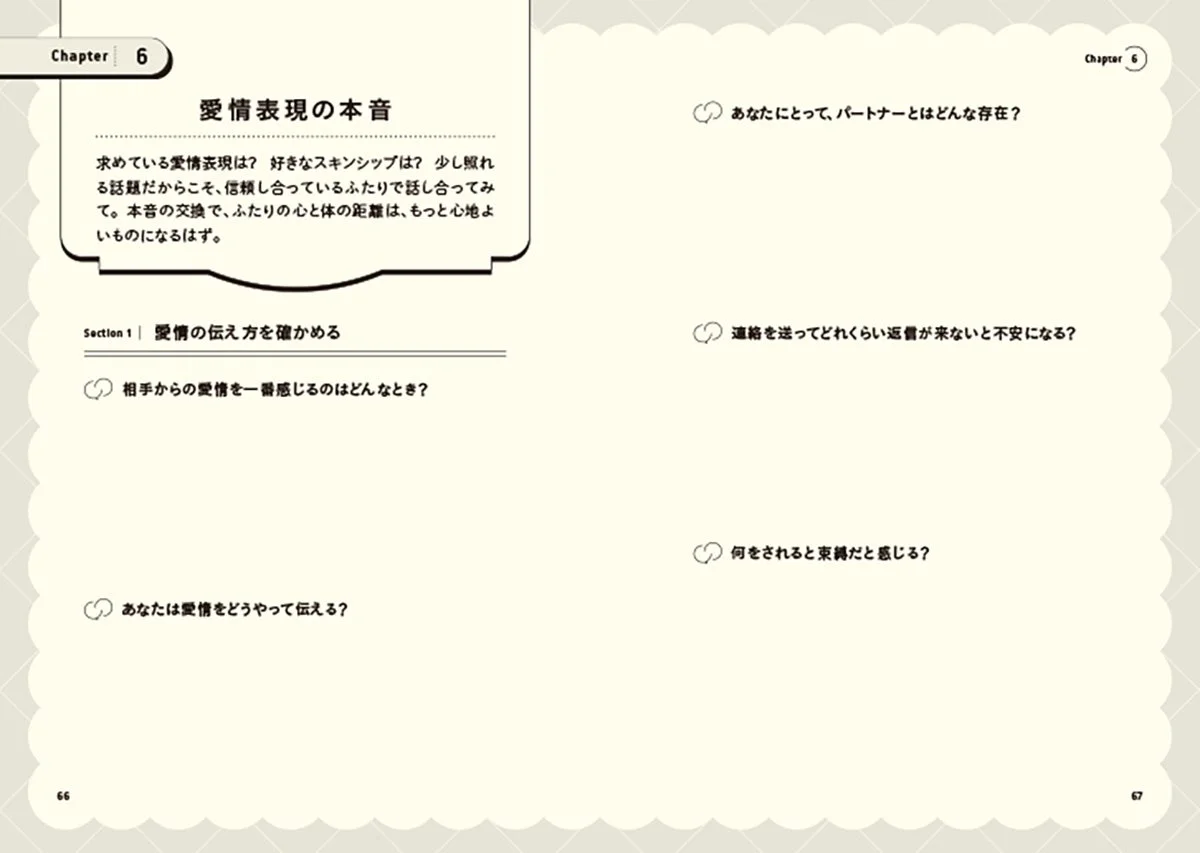 愛情表現の本音