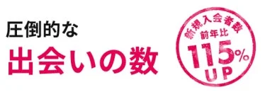 圧倒的な出会いの数