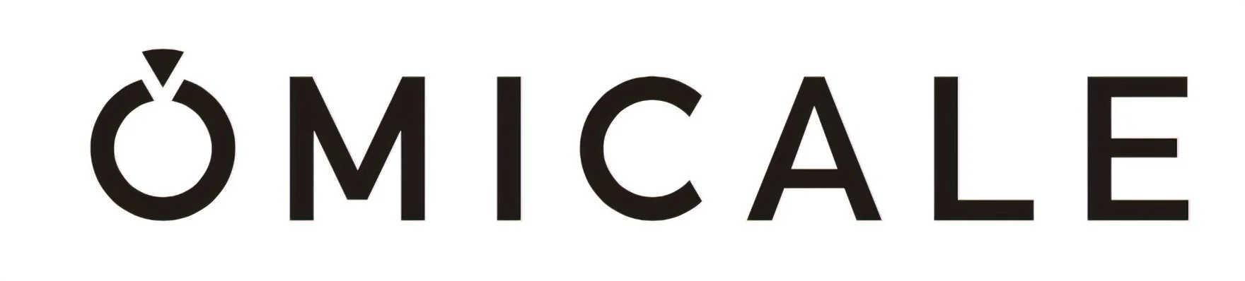 白背景に黒い文字で「OMICALE」と書かれたロゴ