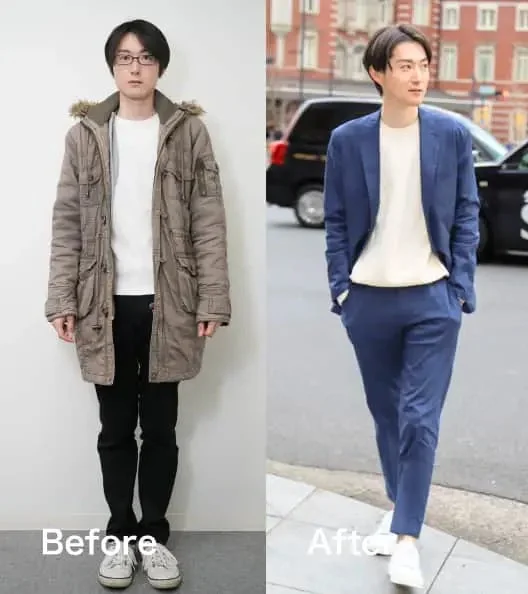 スタイリング事例 Before After 2